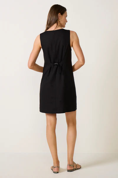 Sanctuary Posh Button Linen Dress