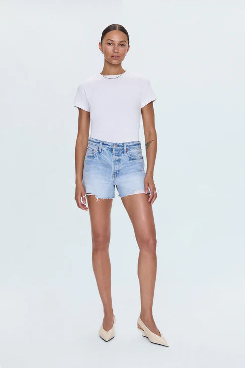 Pistola Nova High Rise Cut Off Short