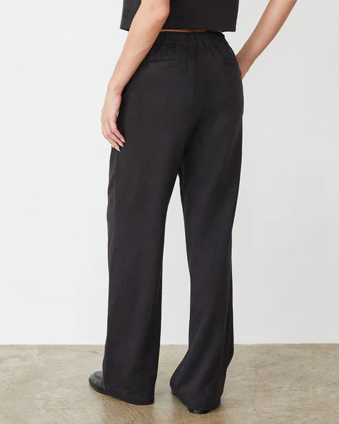 MONROW Soft Twill Patch Pocket Pant