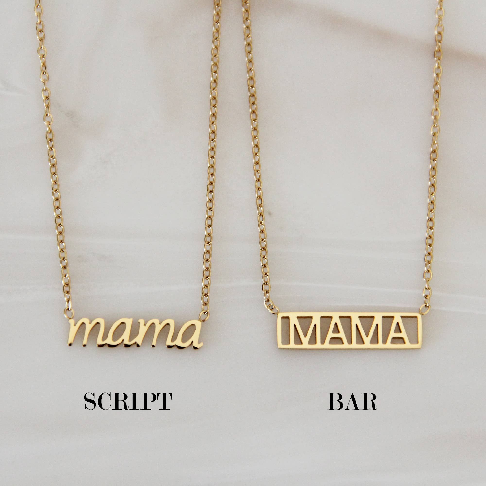 Mama Necklace - Mama (Script)