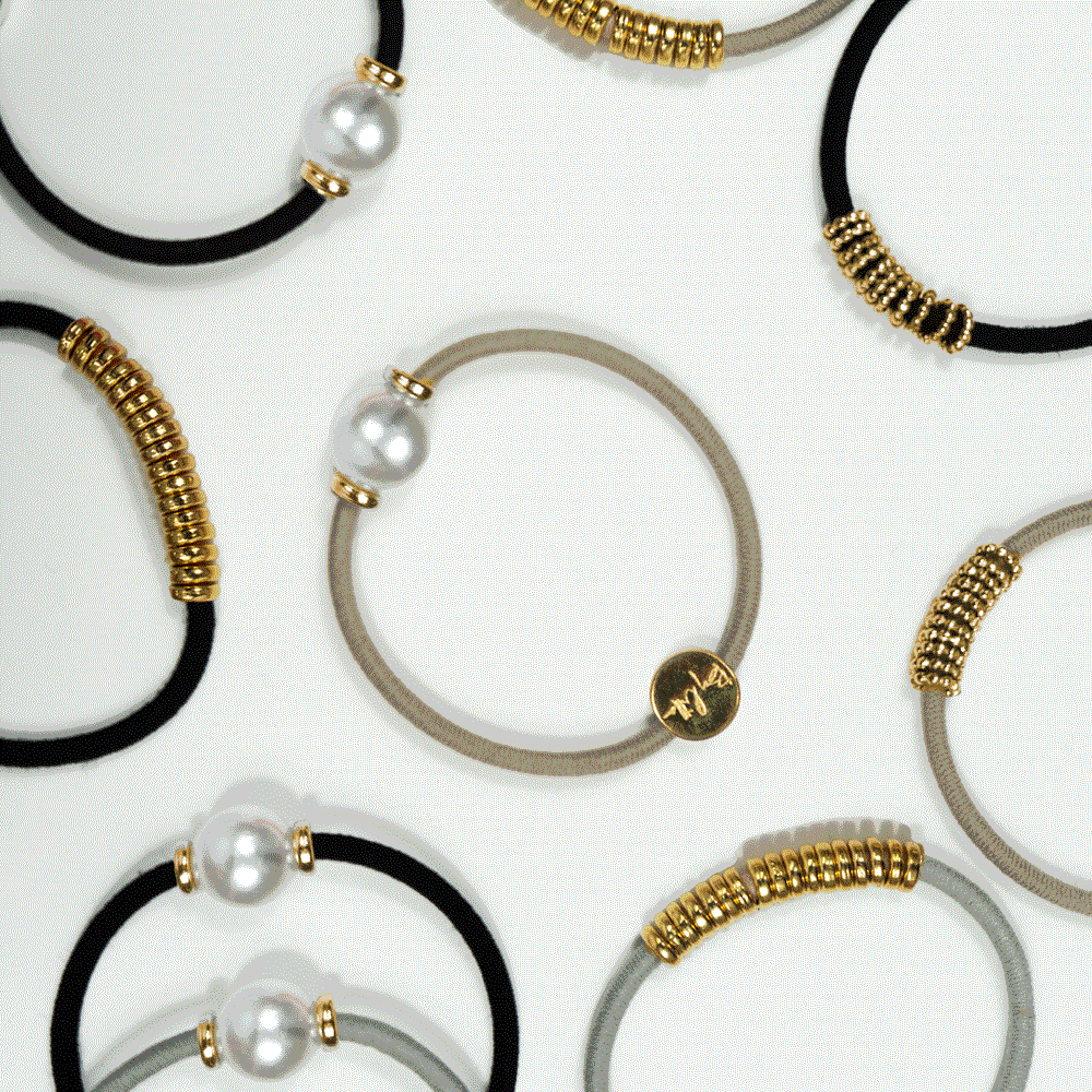 By Lillia assorted mix & match bracelet/ hairties, Spring/Summer