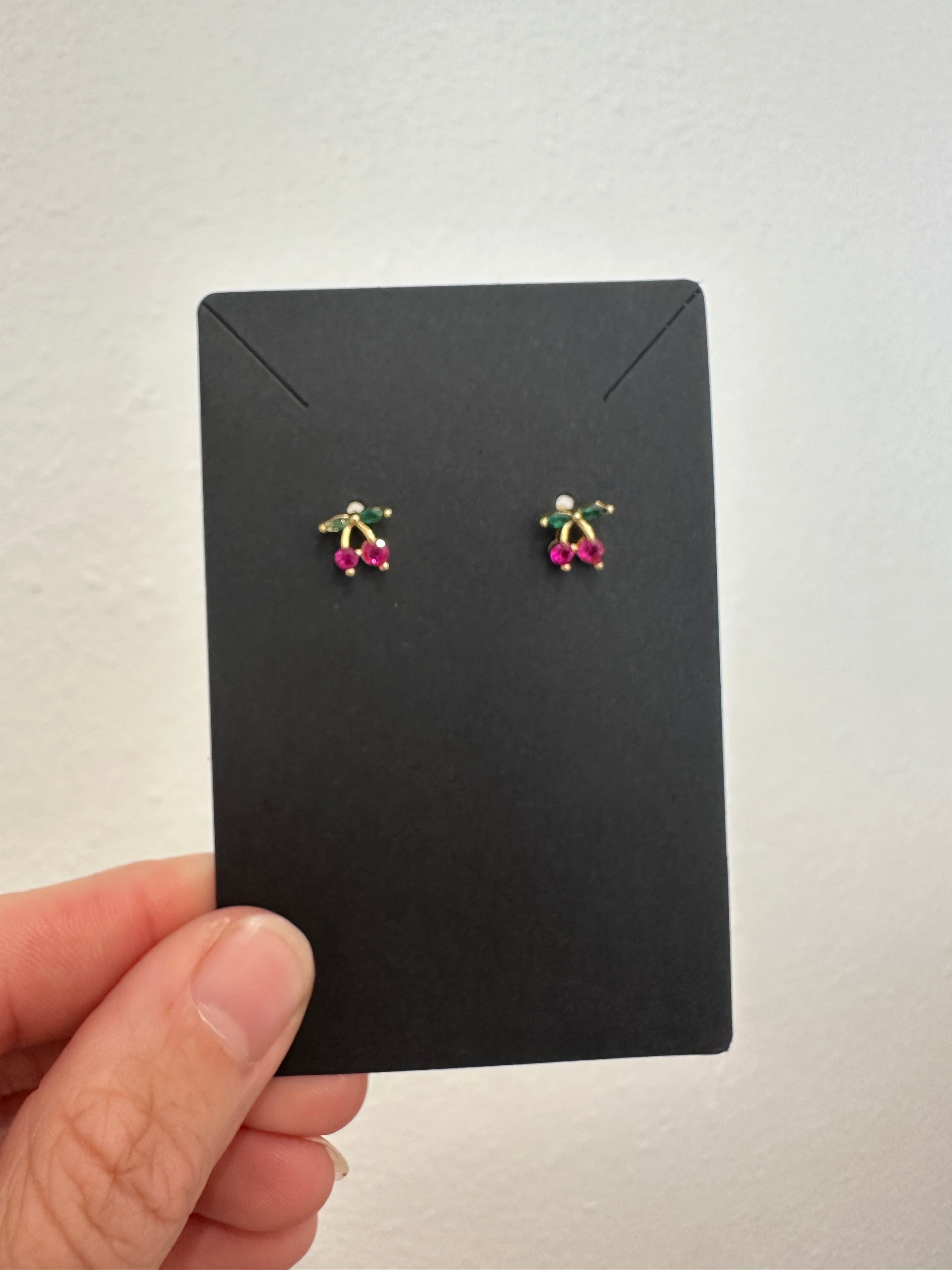 Alexa Leigh Cherry Studs