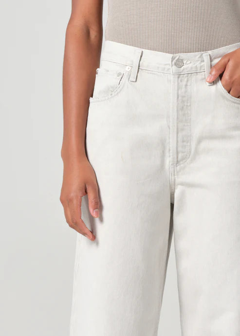 Agolde Dame High Rise Wide Leg No Cuff