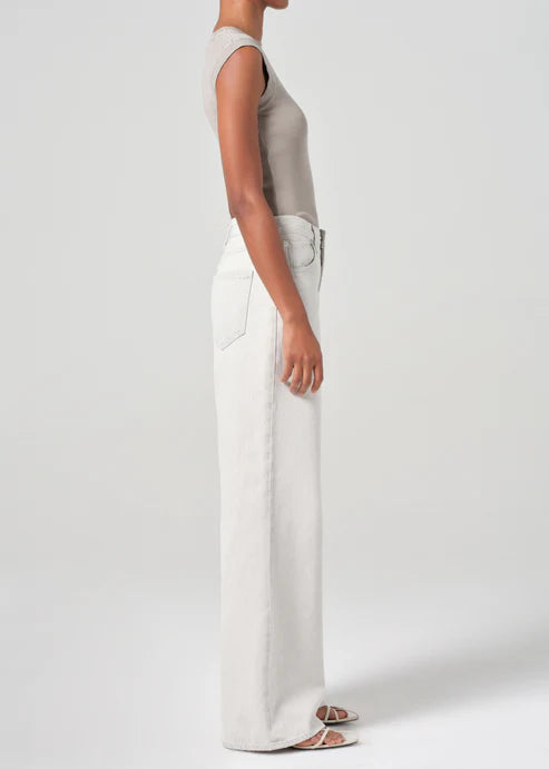 Agolde Dame High Rise Wide Leg No Cuff