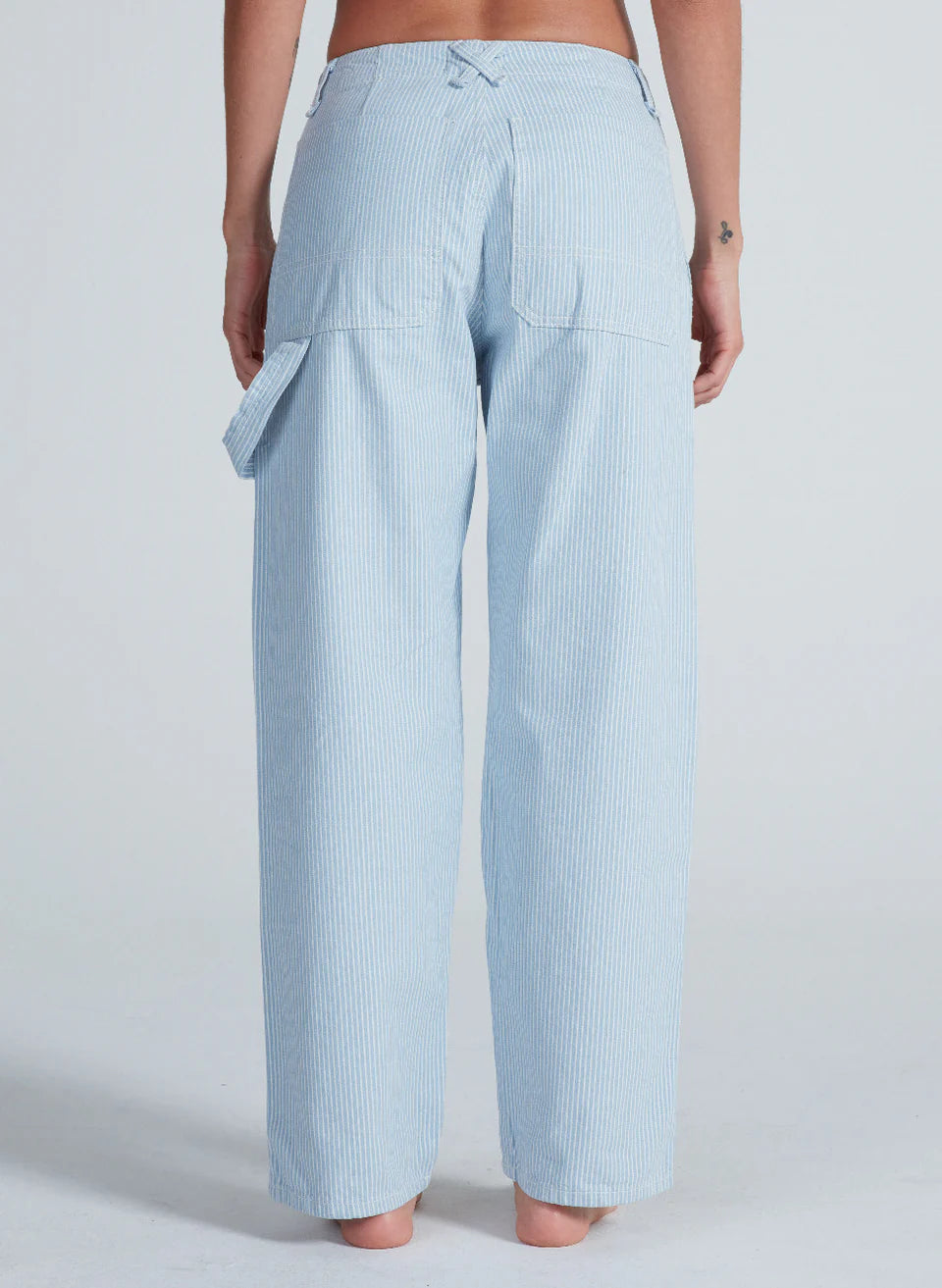 ASKK NY Blue Stripe Carpenter Pants