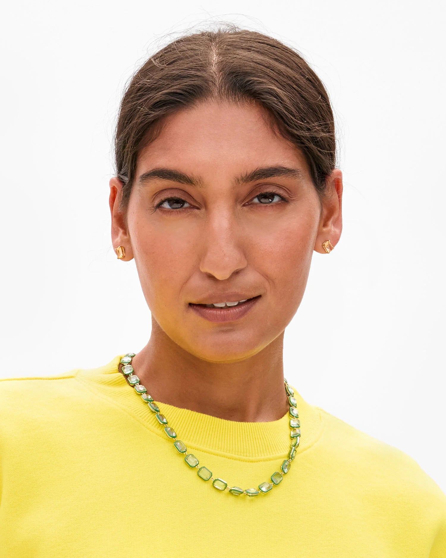 Clare V Bijoux Bead Necklace