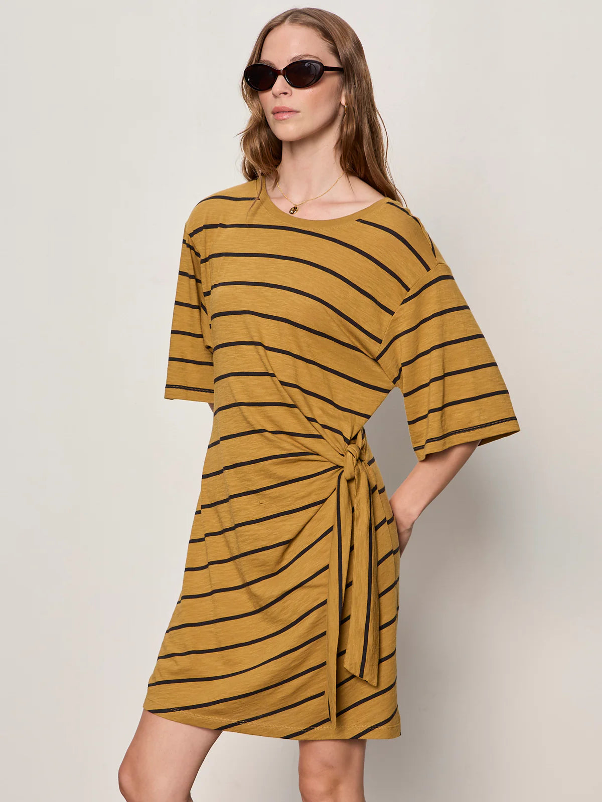 Sanctuary Easier Together Tie Knit Dress
