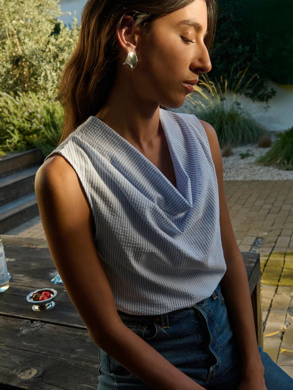 Nation Cille Cowl Neck Tank