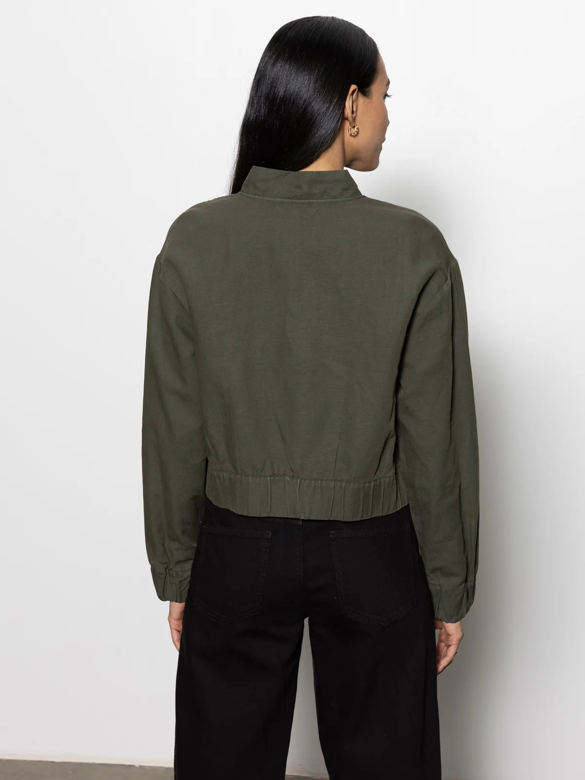 Sanctuary Linen Bomber