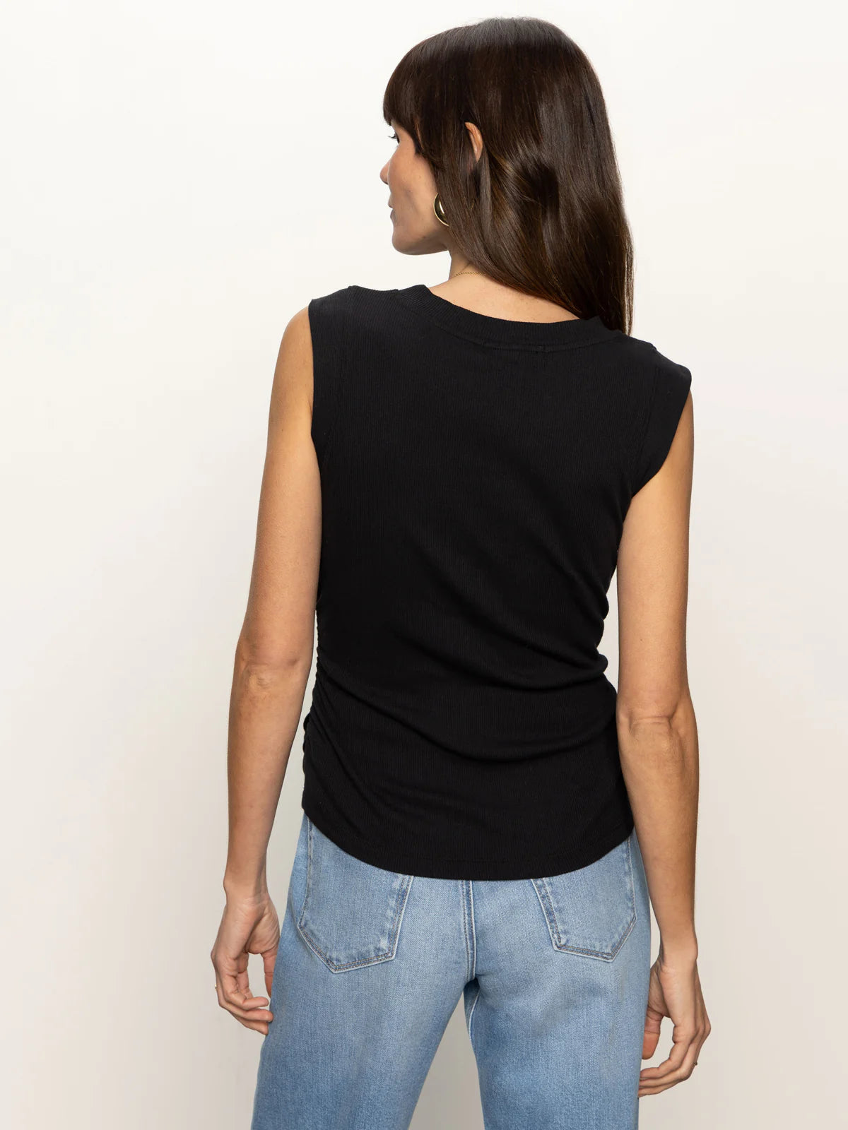 Sanctuary Ribbed Ruched Tank
