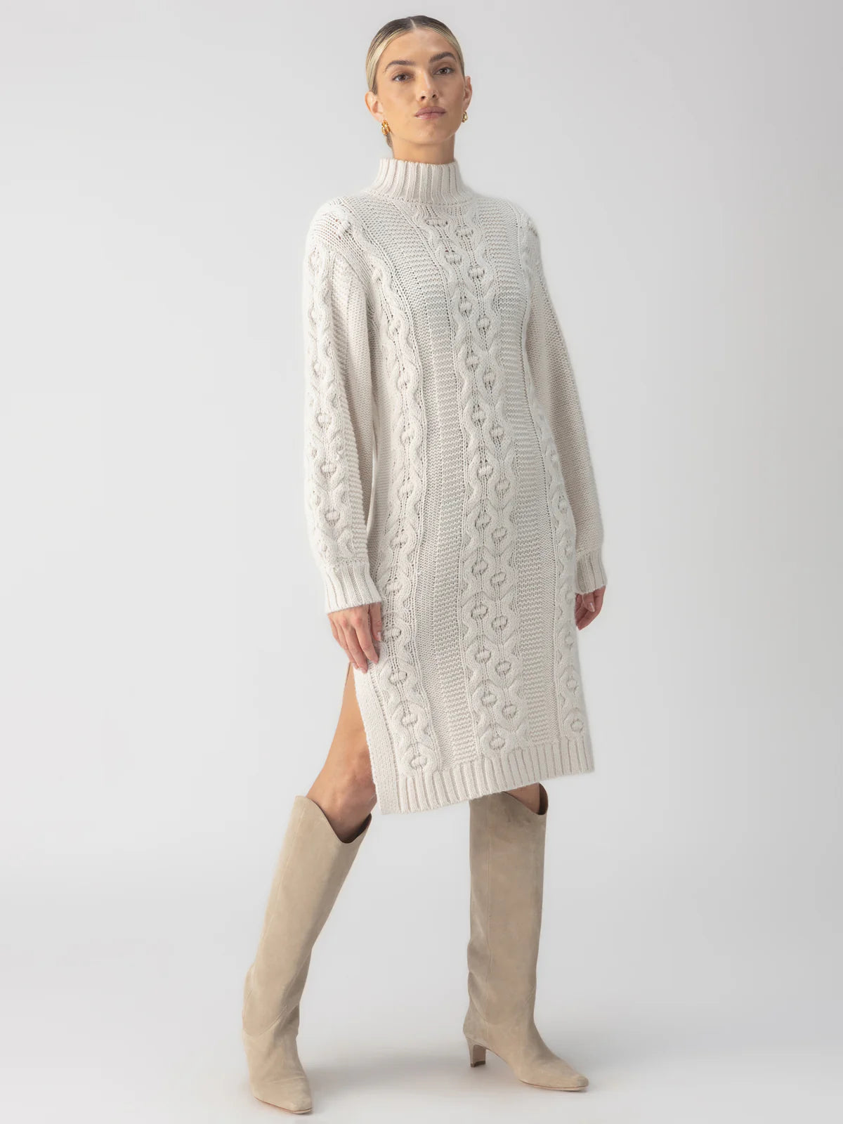 Sanctuary Cable Sweater Dress