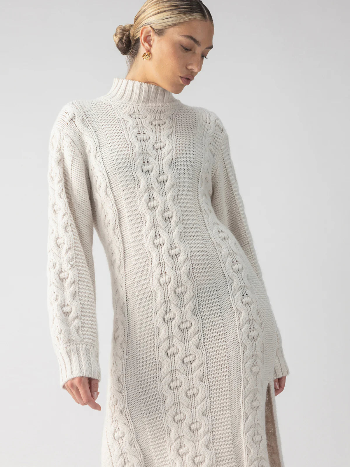 Sanctuary Cable Sweater Dress