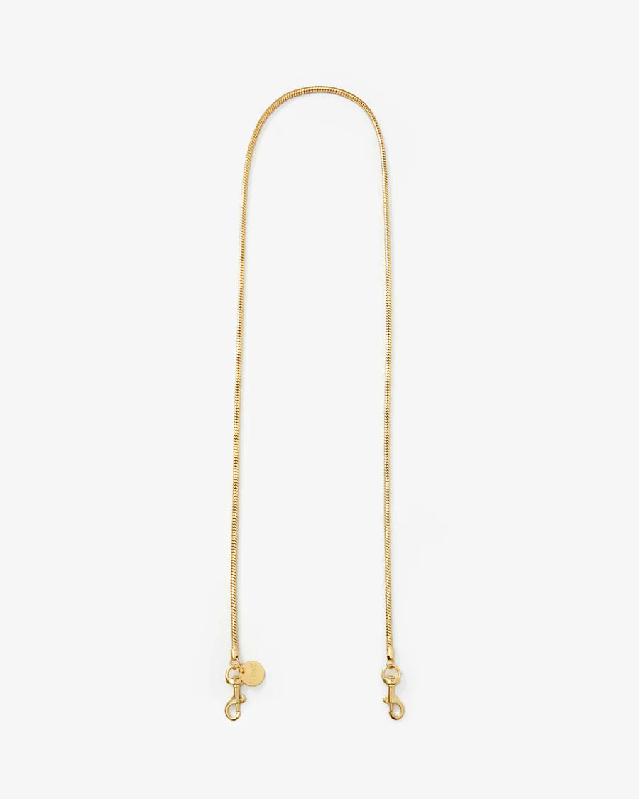 Clare V Crossbody Strap - Snake Chain
