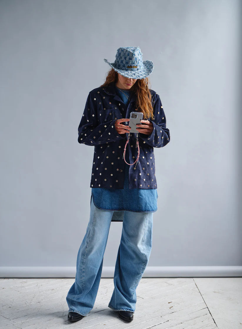 Ossa New York Leather Bolo Wristlet