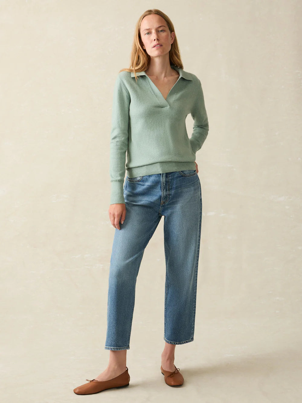Faherty Jackson Sweater Polo