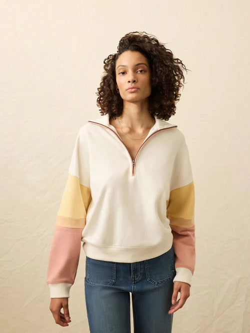 Faherty High Standard Fleece Quarter Zip
