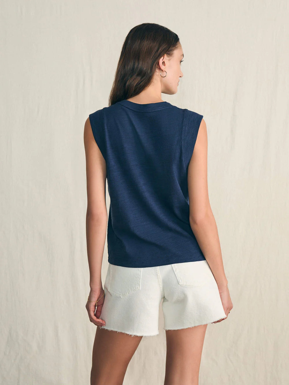 Faherty Sunwashed Slub Muscle Tank
