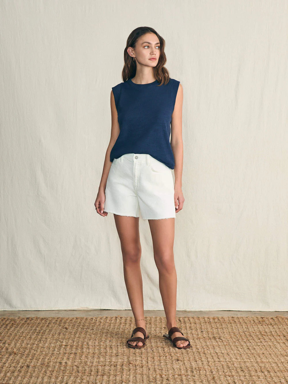 Faherty Sunwashed Slub Muscle Tank