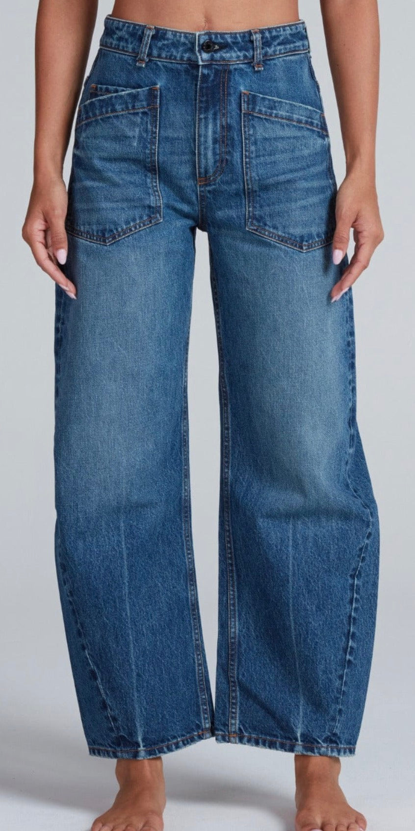 ASKK NY Twisted Barrel Jean