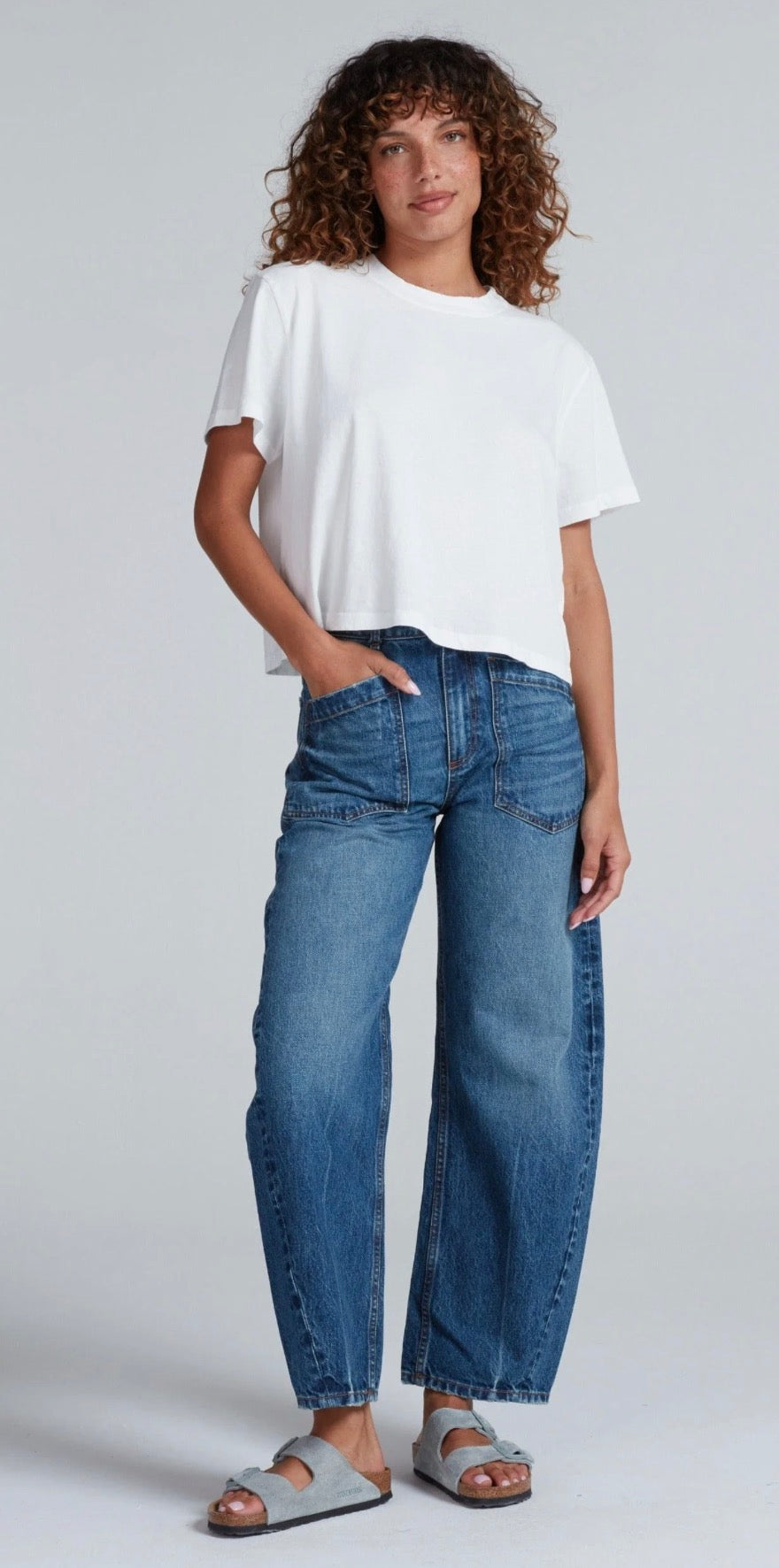 ASKK NY Twisted Barrel Jean