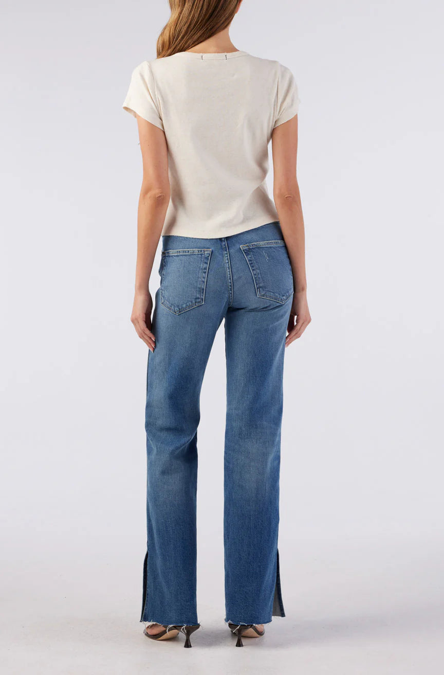 AMO Georgia Split Flare Jean