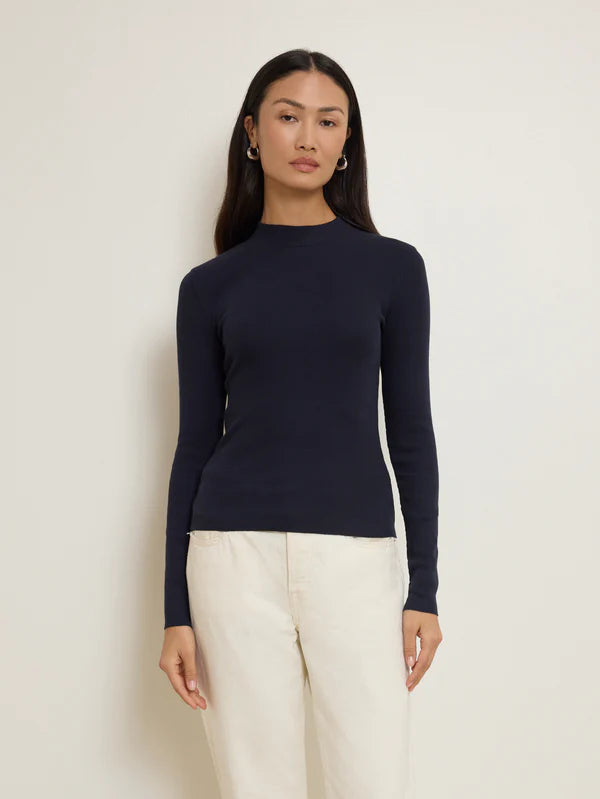 Nation Gina Slim Mock Neck