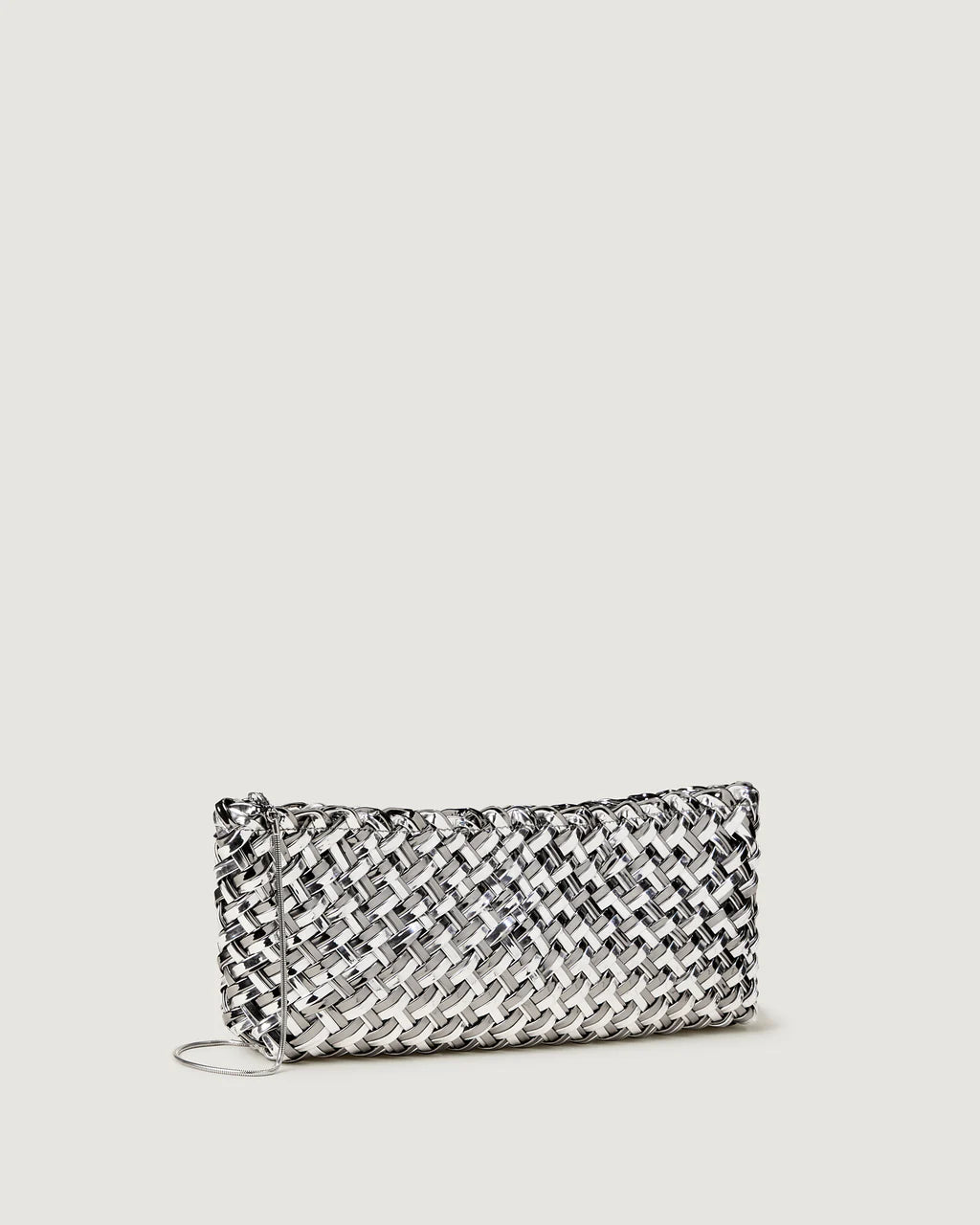 Naghedi Gala Clutch Double Weave Metallic