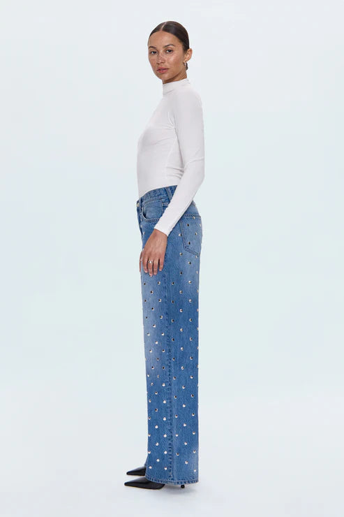 Pistola Hendrix High Rise Baggy Jean