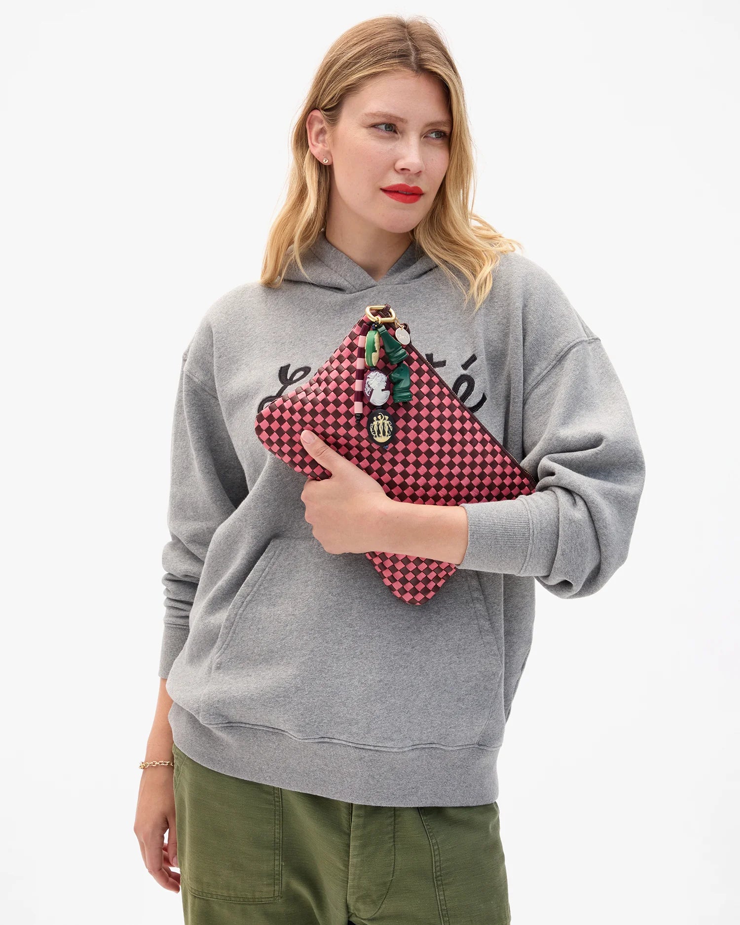Clare V Flat Clutch with Tabs