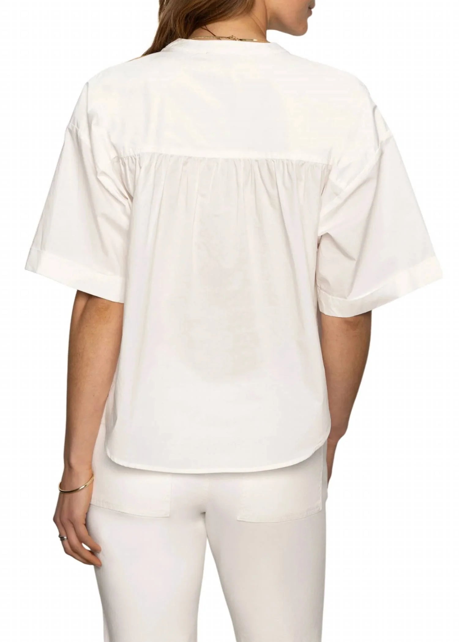 Sanctuary Relaxed Short Sleeve Popover