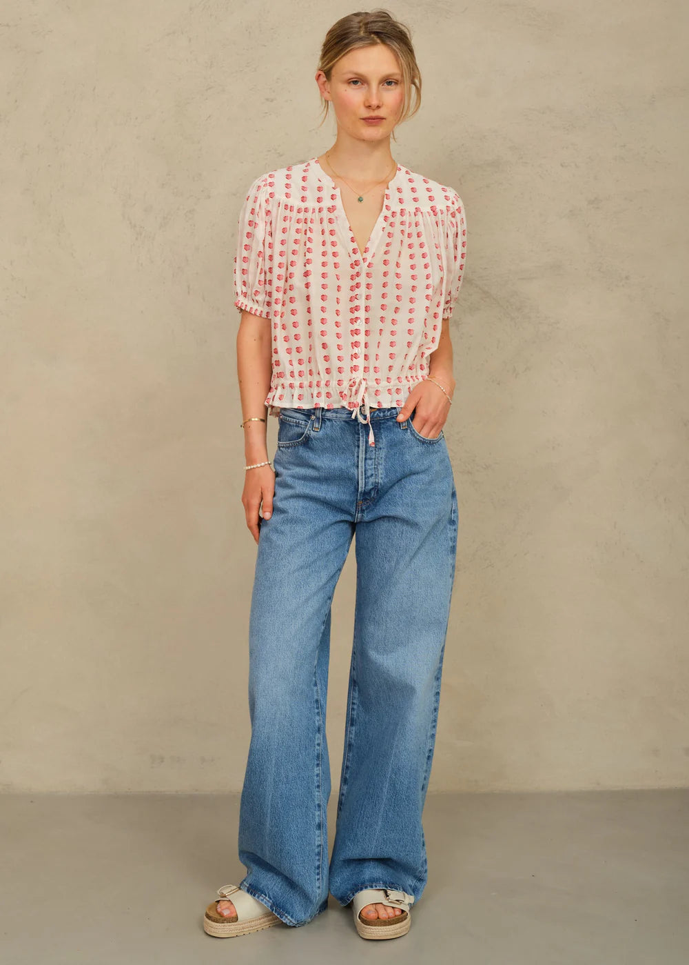 M.A.B.E Karla Gathered Top