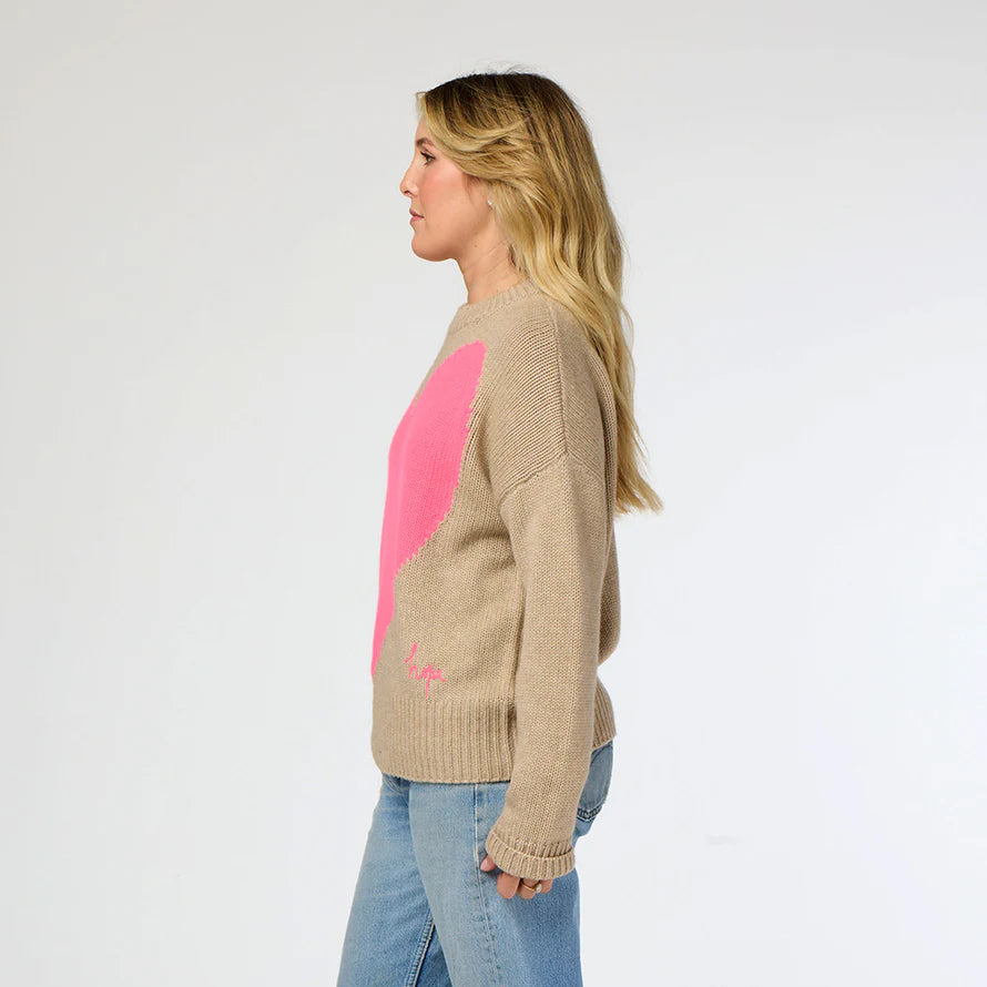 Kerri Rosenthal Benton Sweater Imperfect Heart