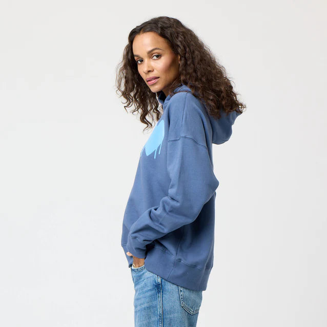 Kerri Rosenthal Boyfriend Drippy Heart Hoodie