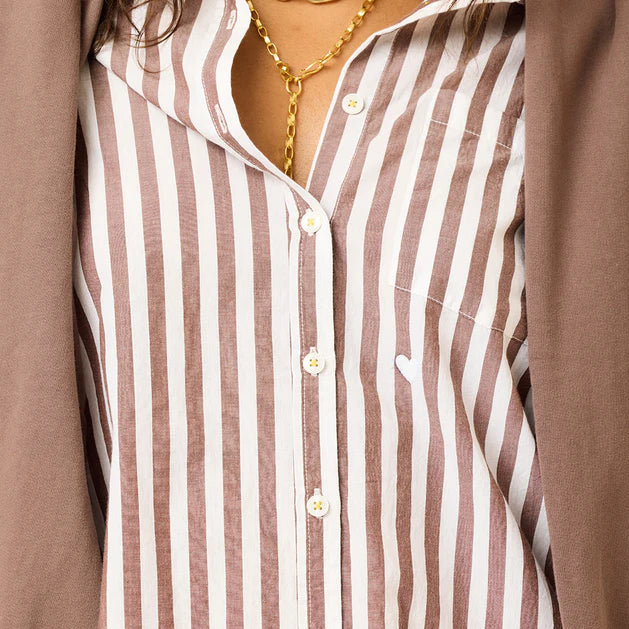 Kerri Rosenthal Mia Stripe Shirt