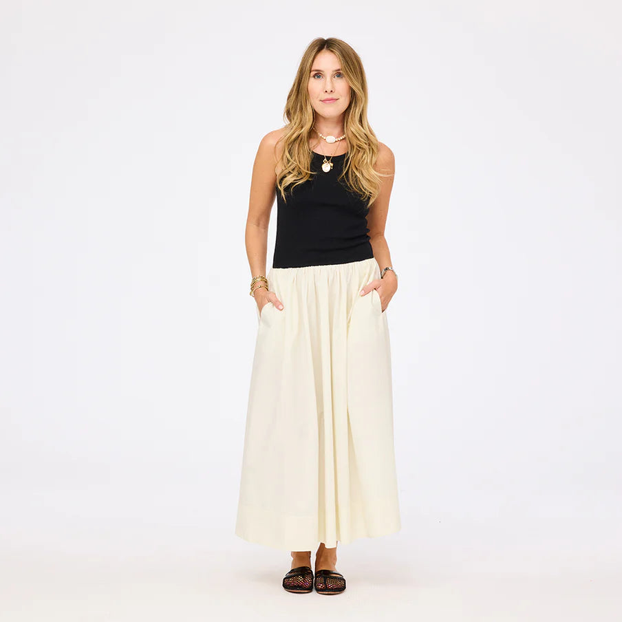 Kerri Rosenthal Two-Tone Tank Dress