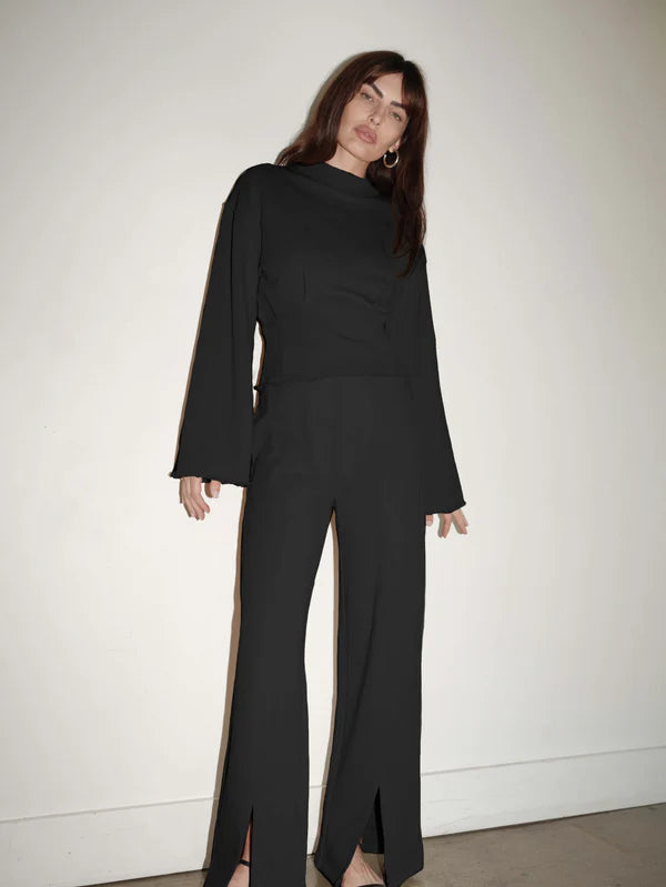 Nation LTD Lincoln Front Slit Knit Pant