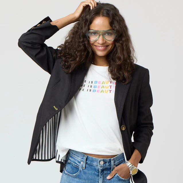 Kerri Rosenthal Suke Life is Beautiful Tee