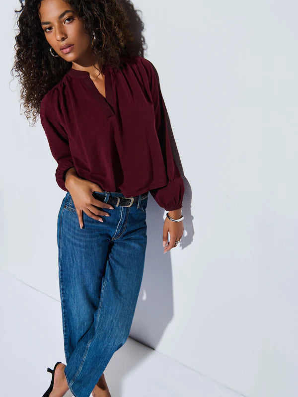 Nation LTD Maya V-Neck Top