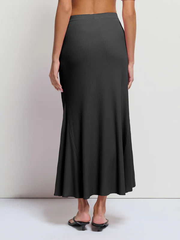 Nation LTD Melani Ribbed Long Skirt