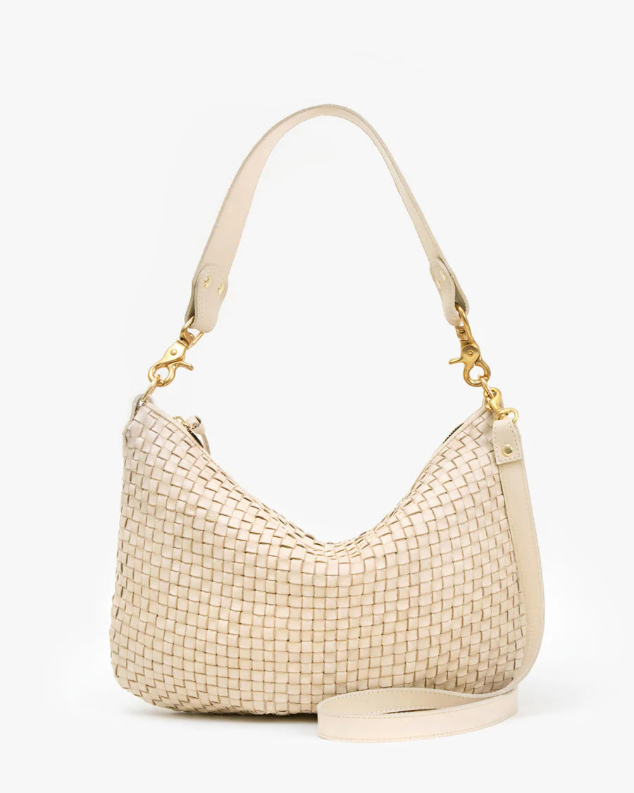 Clare V Moyen Messenger, Woven Checker