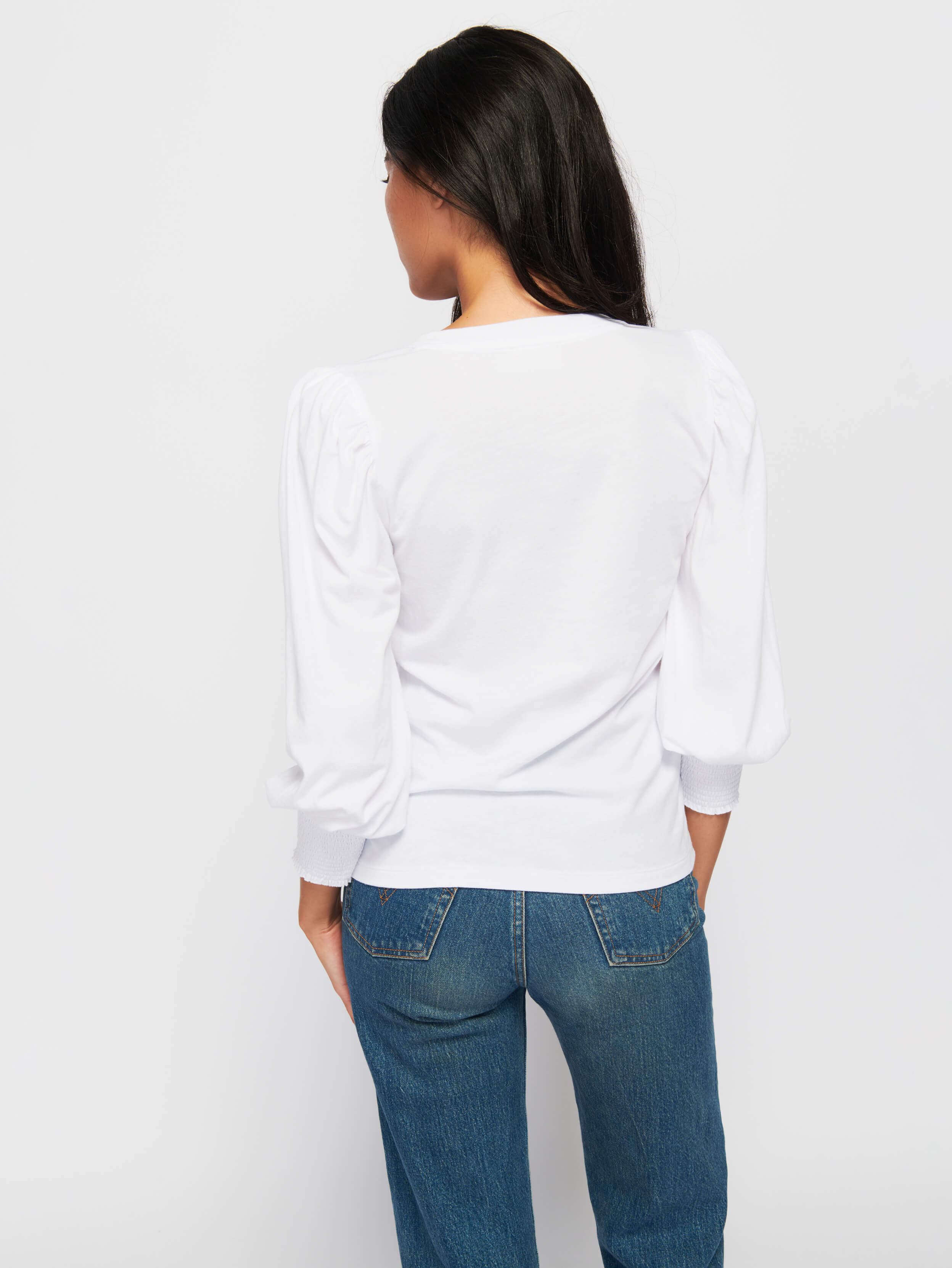 Nation Flora Peasant Tee