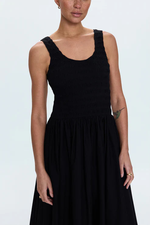 Pistola Alessia Smocked Drop Waist Dress