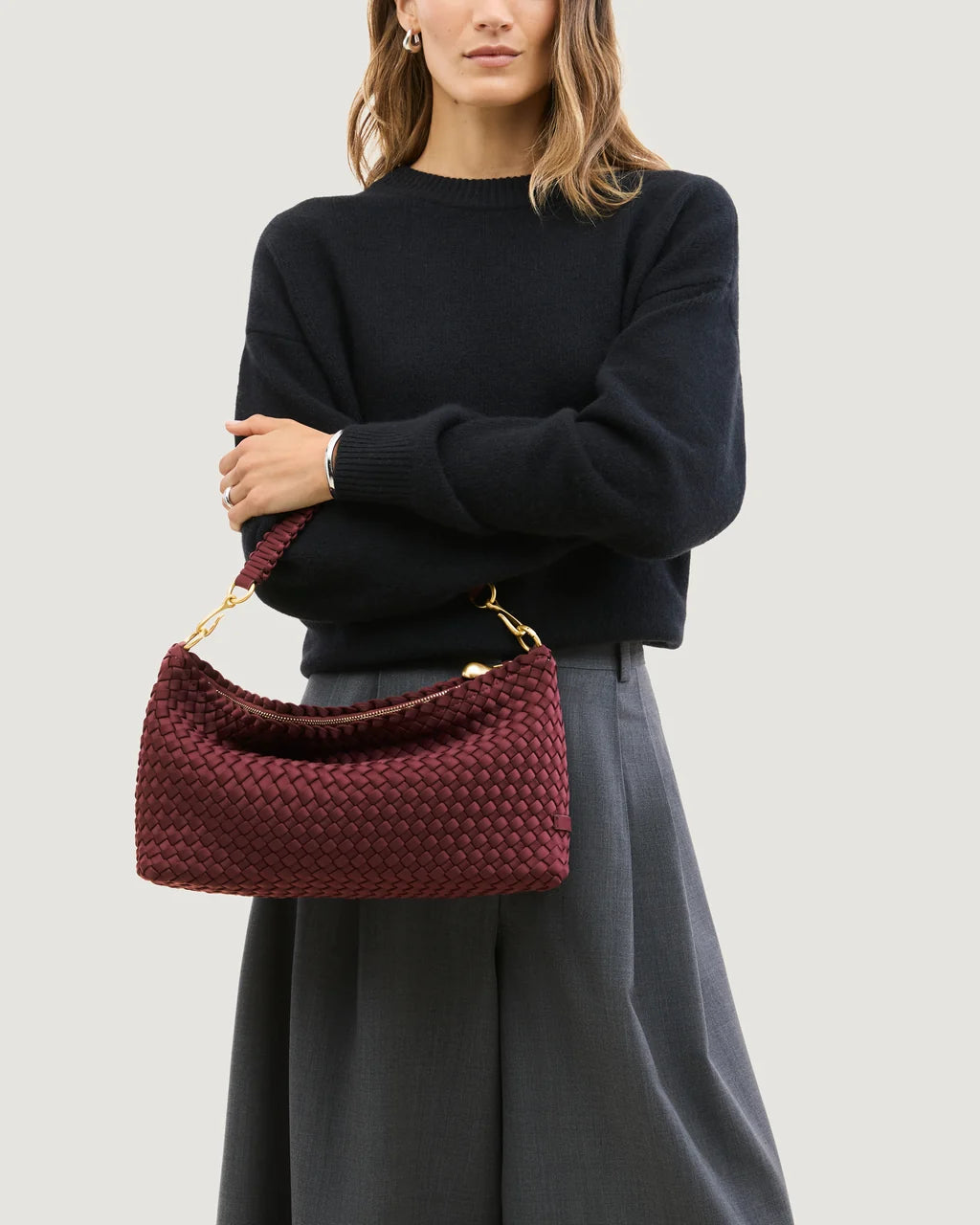 Naghedi Porto Small Half-Moon Bag