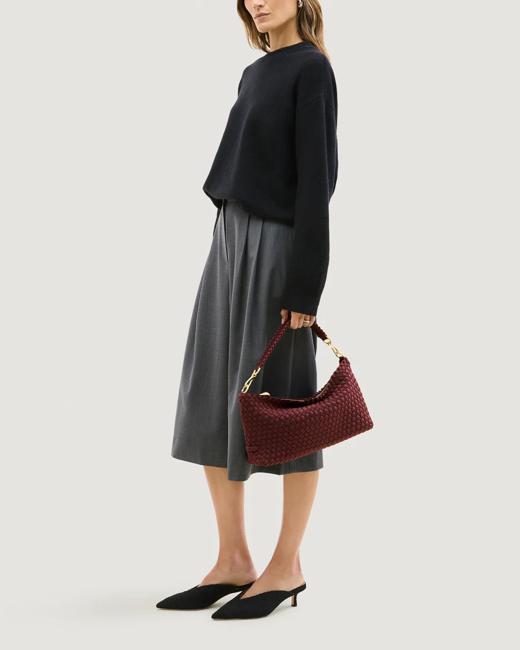 Naghedi Porto Small Half-Moon Bag