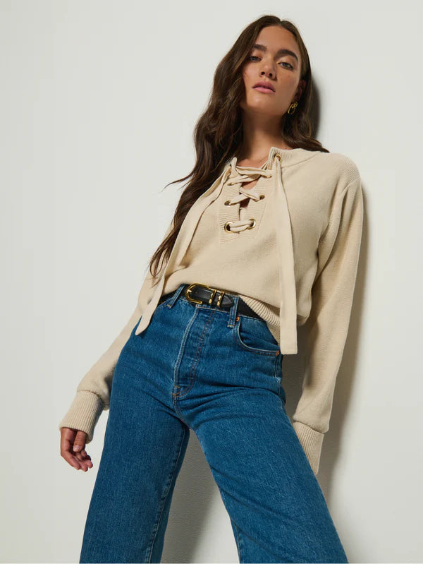 Nation Rory Sweater Parchment