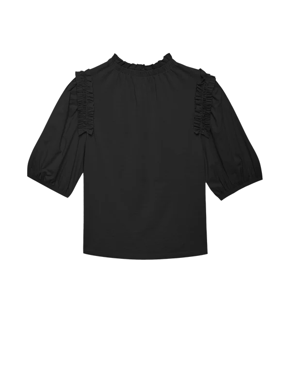 Nation LTD Roya Ruched Neck Top