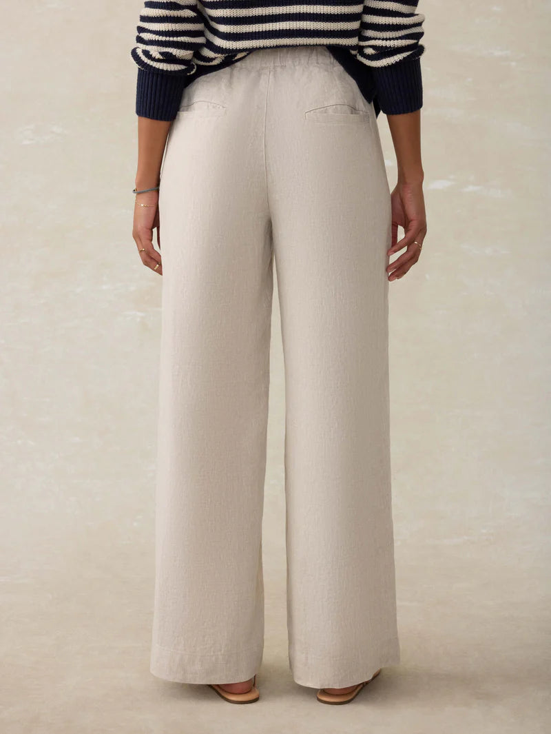 Faherty Sun Strider Linen Pant