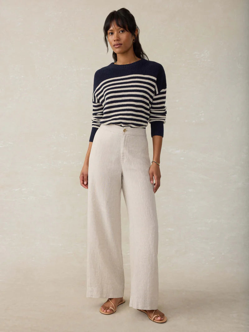 Faherty Sun Strider Linen Pant