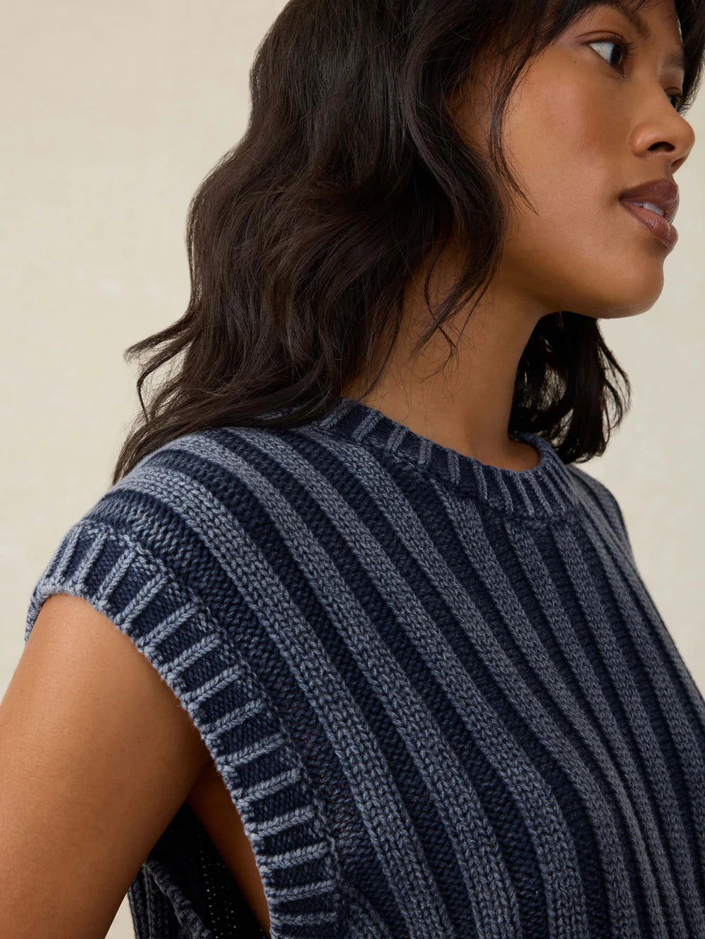 Faherty Sunwashed Sweater Vest