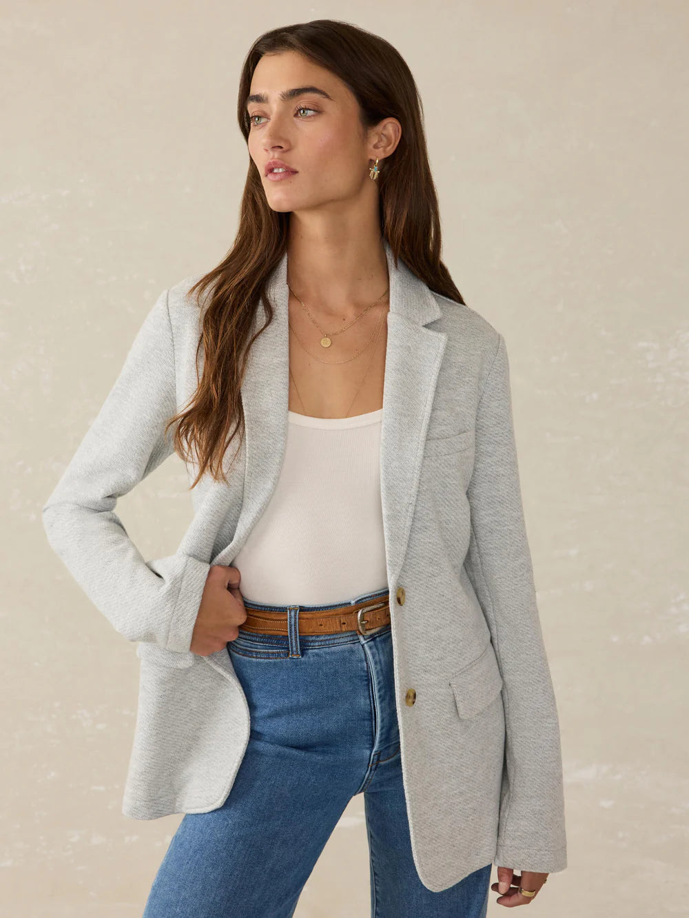 Faherty Inlet Knit Blazer